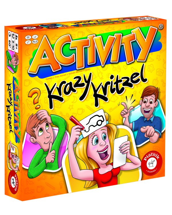 PIATNIK Настольная игра Activity Безумный Художник