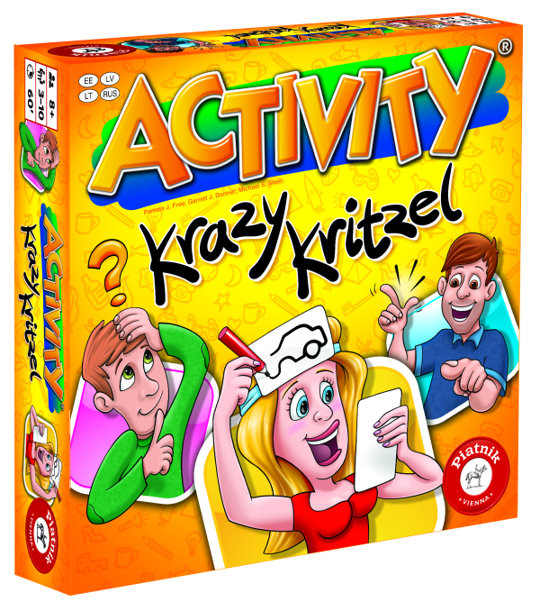 PIATNIK Настольная игра Activity Безумный Художник