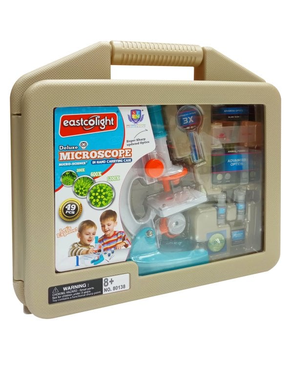 EASTCOLIGHT Микроскоп большой комплект 200/600/1200