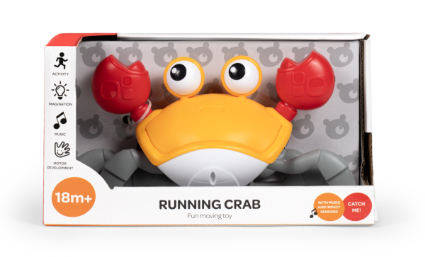 bo. Весёлая Движущаяся Игрушка - Бегающий Краб