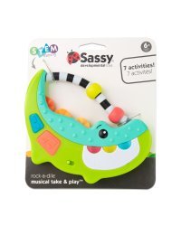SASSY Развивающая игрушка Крокодил