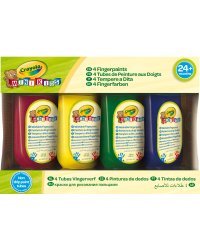 CRAYOLA MINIKIDS 4 пальчиковых краски