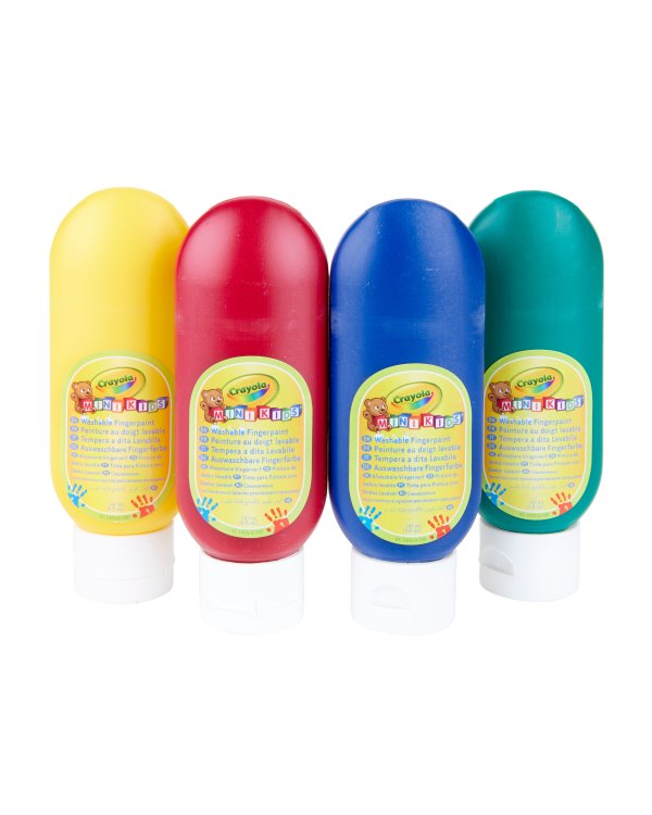Дополнительное изображение книги «CRAYOLA MINIKIDS 4 пальчиковых краски»