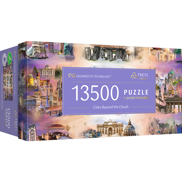 TREFL Prime Puzzle Города, 13500 шт.
