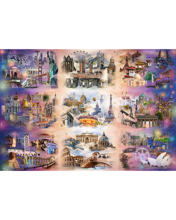 TREFL Prime Puzzle Города, 13500 шт.