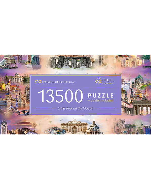TREFL Prime Puzzle Города, 13500 шт.