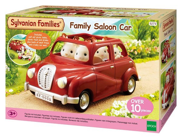 Обложка книги «SYLVANIAN FAMILIES Семейная машина»