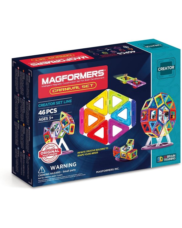 MAGFORMERS "Carnival 46" магнитный конструктор