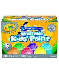 CRAYOLA 6 металлик-красок