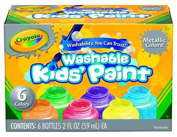CRAYOLA 6 металлик-красок