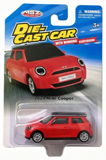 Обложка книги «MSZ металлическая модель Mini Cooper, масштаб 1:64»