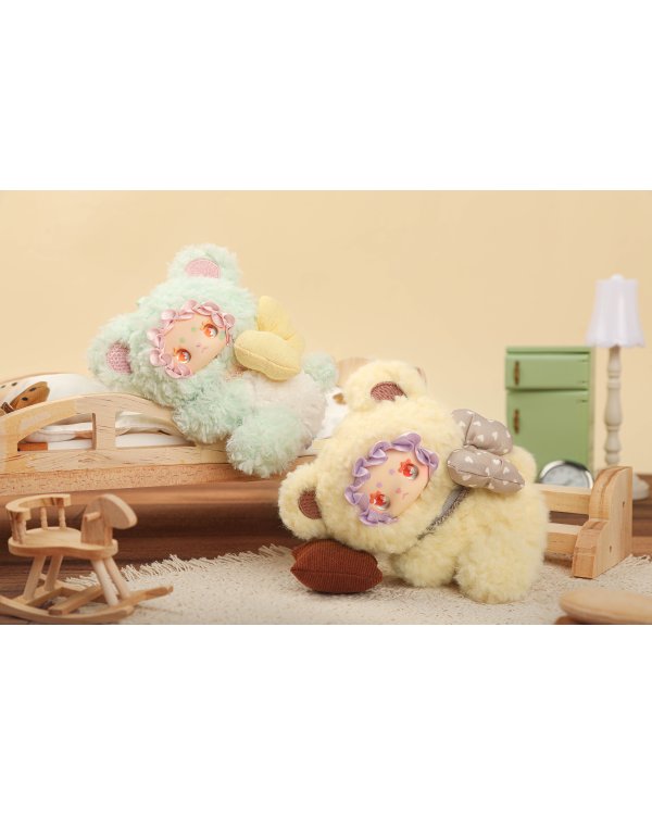 LOVELY EMMA Мягкий брелок-сюрприз - Little Bear Adoption Guide