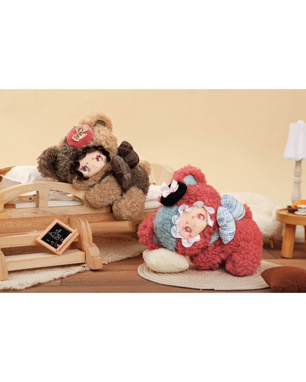 LOVELY EMMA Мягкий брелок-сюрприз - Little Bear Adoption Guide
