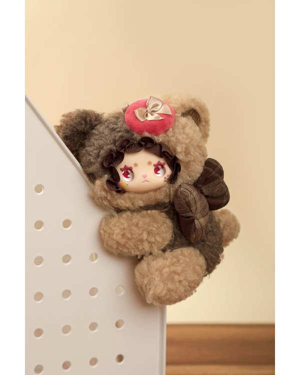 LOVELY EMMA Мягкий брелок-сюрприз - Little Bear Adoption Guide