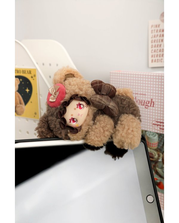 LOVELY EMMA Мягкий брелок-сюрприз - Little Bear Adoption Guide