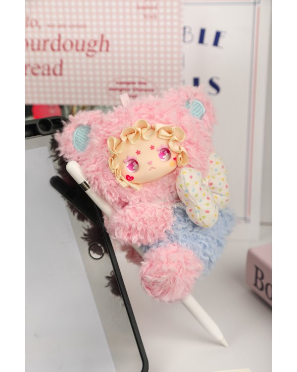 LOVELY EMMA Мягкий брелок-сюрприз - Little Bear Adoption Guide
