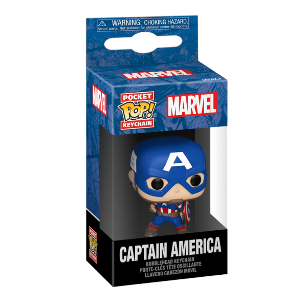 FUNKO POP! Брелок: Marvel - Captain America