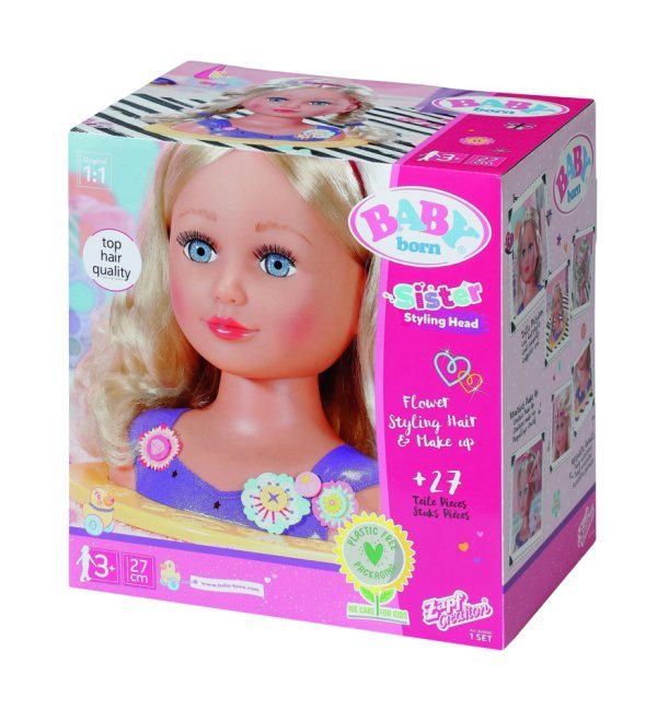 BABY BORN Голова-манекен BABY BORN Голова-манекен