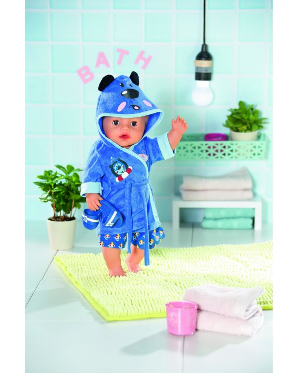 Дополнительное изображение книги «BABY BORN комлект одежды для куклы-мальчик "Bath Deluxe", 43 см»