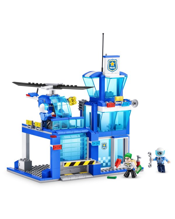 MAX CITY конструктор Полицейский участок, 321 частей