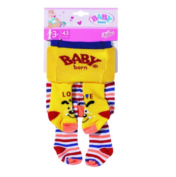 Обложка книги «BABY BORN колготки 2 пары»