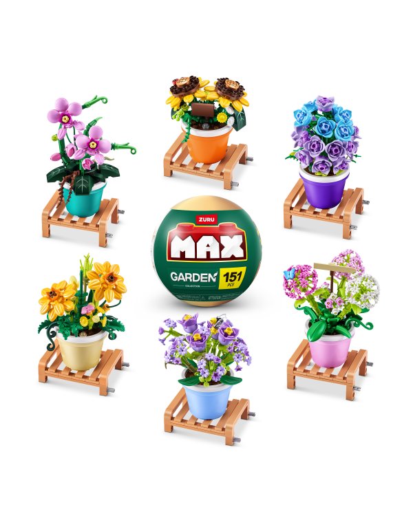 MAX GARDEN Конструктор в капсуле Pot Plants