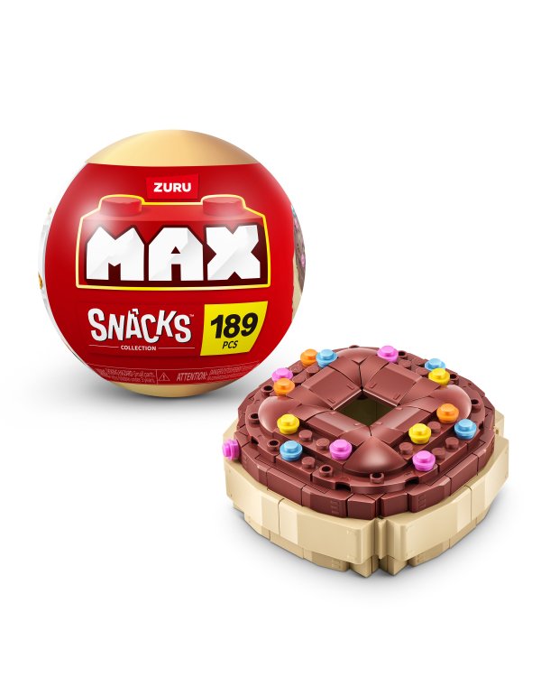 MAX SNACK Bricks Конструктор в капсуле