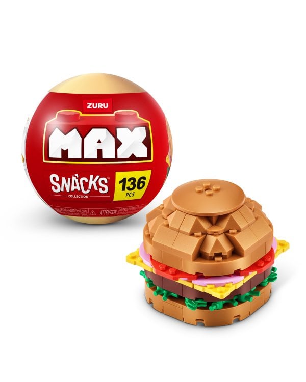 MAX SNACK Bricks Конструктор в капсуле