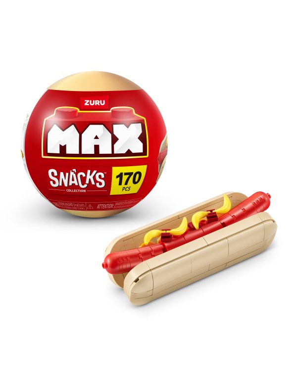 MAX SNACK Bricks Конструктор в капсуле