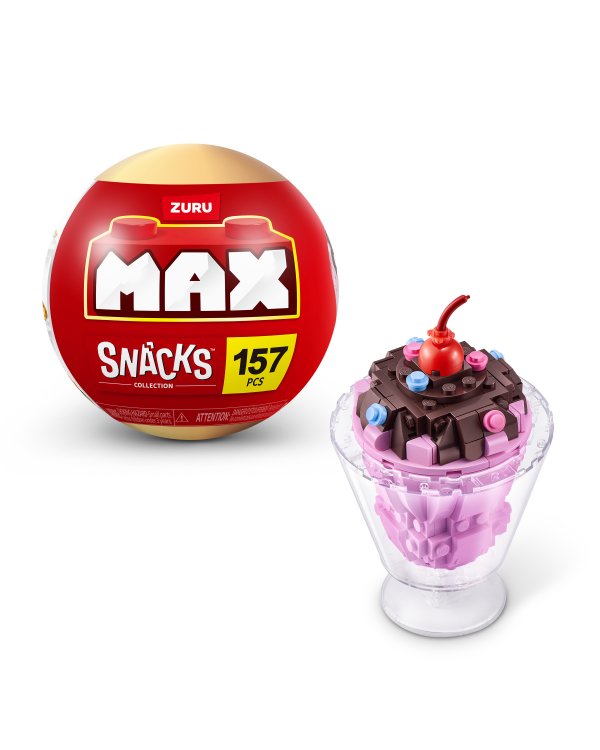 MAX SNACK Bricks Конструктор в капсуле