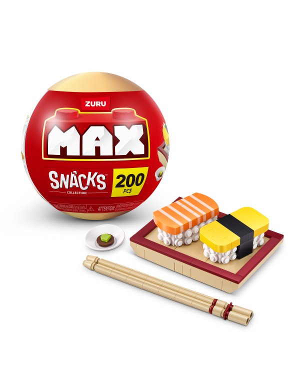 MAX SNACK Bricks Конструктор в капсуле