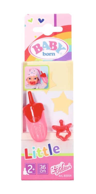 BABY BORN бутылка и соска, 36 см