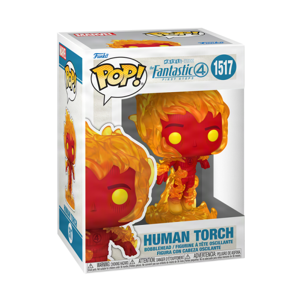 FUNKO POP! Vinyl: Фигурка: Marvel: The Fantastic Four: First Steps - Human Torch
