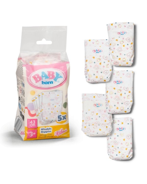 BABY BORN Подгузники (5 шт/уп.)