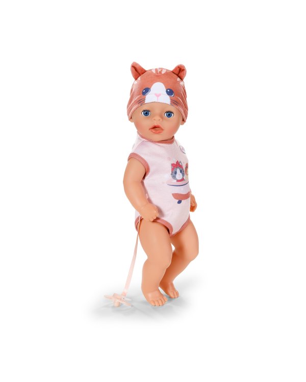Дополнительное изображение книги «BABY BORN кукла Lena в костюме с кошачьим принтом, 36 cm»