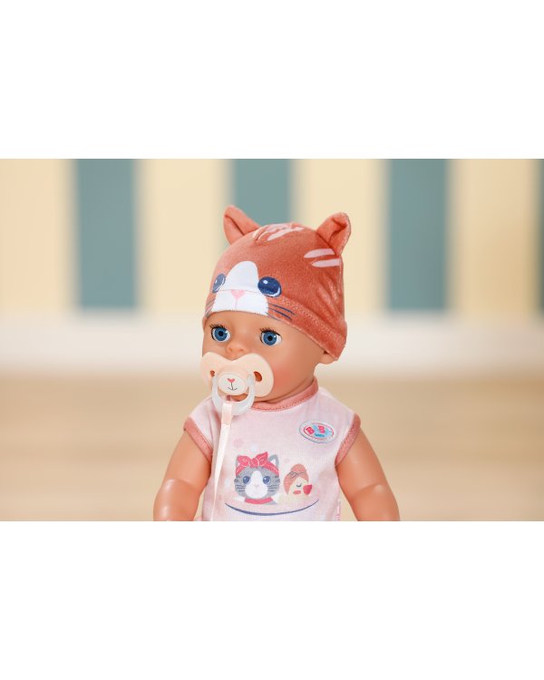 Дополнительное изображение книги «BABY BORN кукла Lena в костюме с кошачьим принтом, 36 cm»