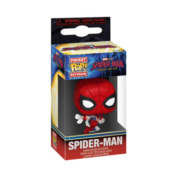 FUNKO POP! Брелок: Spider-Man (Brand New Day)