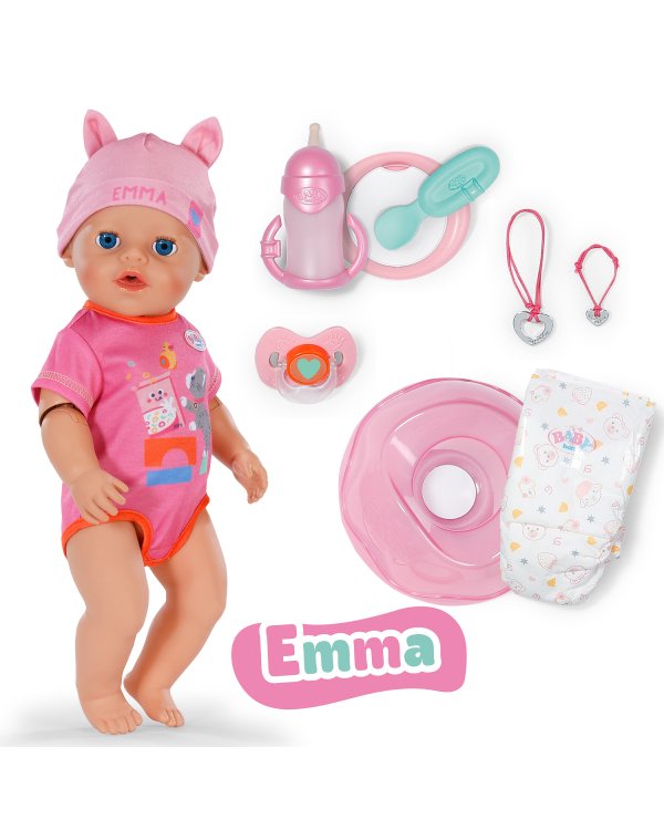 Дополнительное изображение книги «BABY BORN Кукла Emma Click and Play, 43 см»