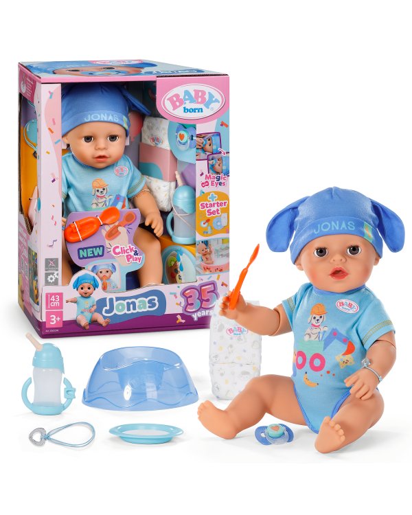 Дополнительное изображение книги «BABY BORN Кукла Jonas Click and Play, 43 см»