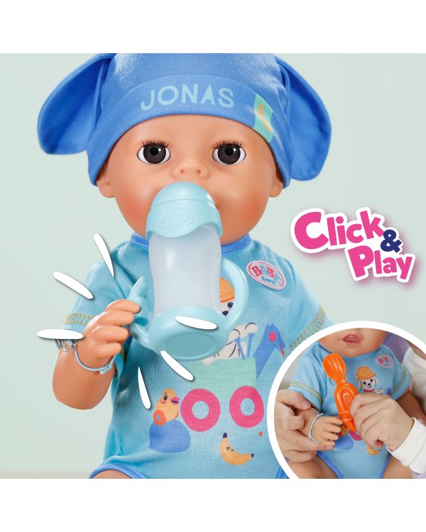 Дополнительное изображение книги «BABY BORN Кукла Jonas Click and Play, 43 см»