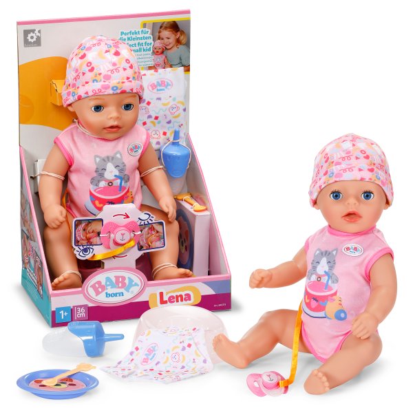 Обложка книги «BABY BORN кукла Lena Pink, 36 см»