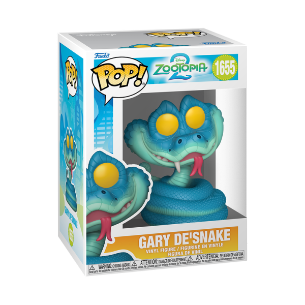 FUNKO POP! Vinyl: Фигурка: Disney: Zootropolis 2 - Gary De´Snake