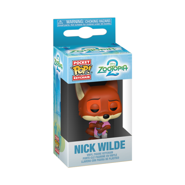 FUNKO POP! Брелок: Disney: Zootropolis 2 - Nick Wilde