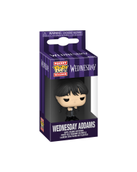 FUNKO POP! Брелок: Wednesday - Wednesday Addams (Black Coat)
