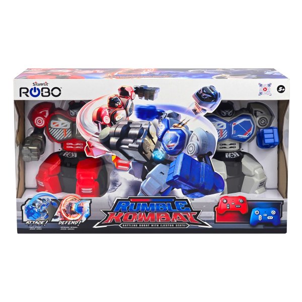 Обложка книги «SILVERLIT ROBO Игровой набор Rumble Kombat»