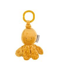 NATTOU Мягкая вибрирующая игрушка Осьминог, охра