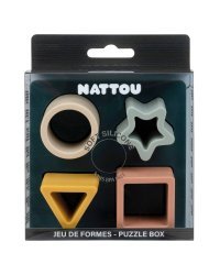 NATTOU Игрушка-головоломка, зеленая