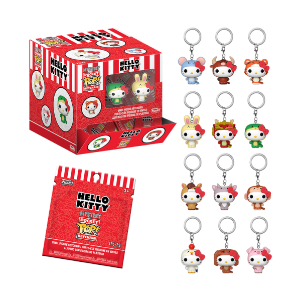 FUNKO POP! Брелок: Sanrio - Hello Kitty & Friends (Mystery)