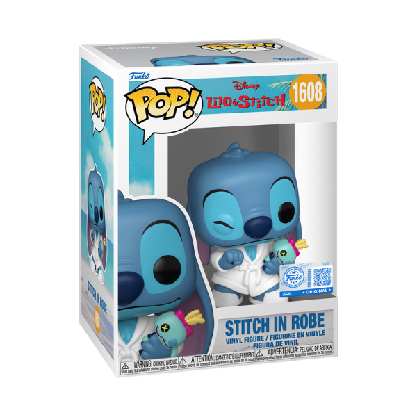 FUNKO POP! Vinyl: Фигурка: Disney: Lilo & Stitch - Stitch in Robe FUNKO POP! Vinyl: Фигурка: Disney: Lilo & Stitch - Stitch in Robe
