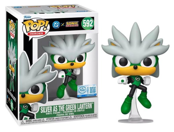 FUNKO POP! Vinyl: Фигурка: DC / Sonic - Silver / Green Lantern